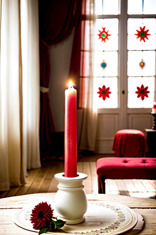 Passion Red Chime Candles - 20 pack