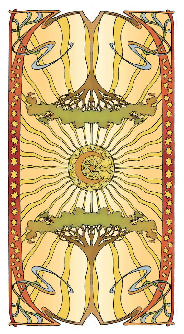 Golden Art Nouveau Tarot
