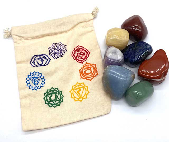 Chakra Stone Pouch