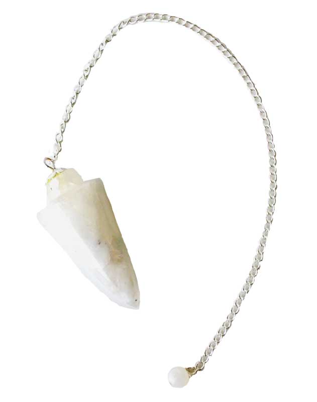 Nurturing Rainbow Moonstone Pendulum