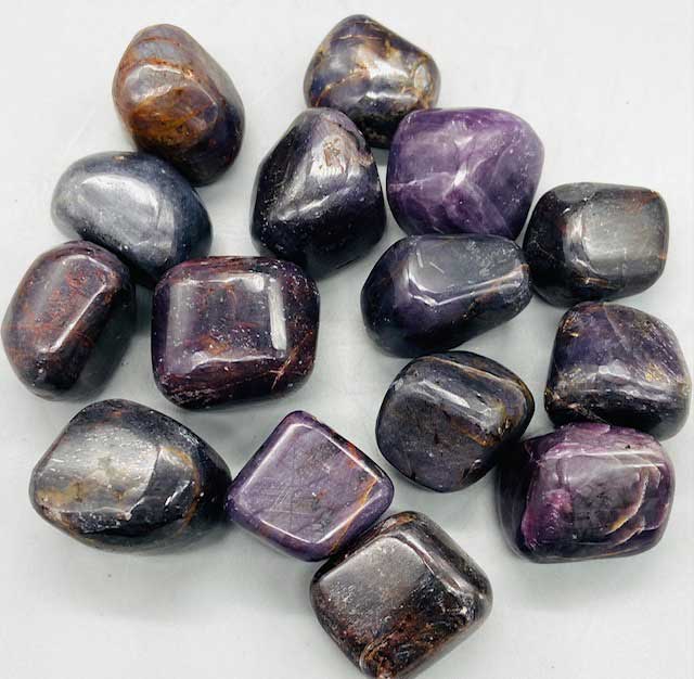Precious Tumbled Corundum Stones