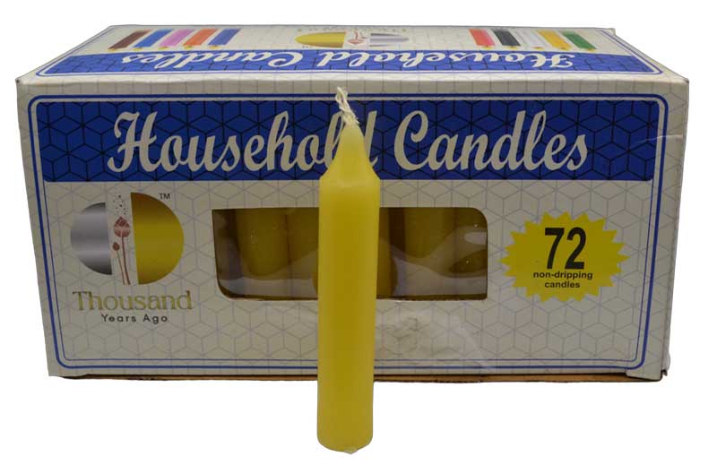 72-Pack of 4-Inch Household Candles