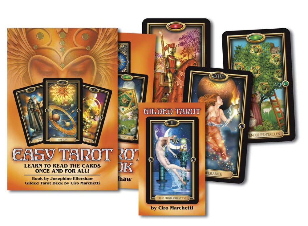 Easy Tarot deck & book by Ellershaw & Marchetti
