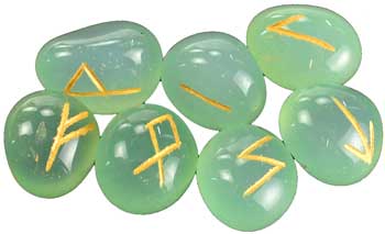 Aquamarine-Dyed Rune Set