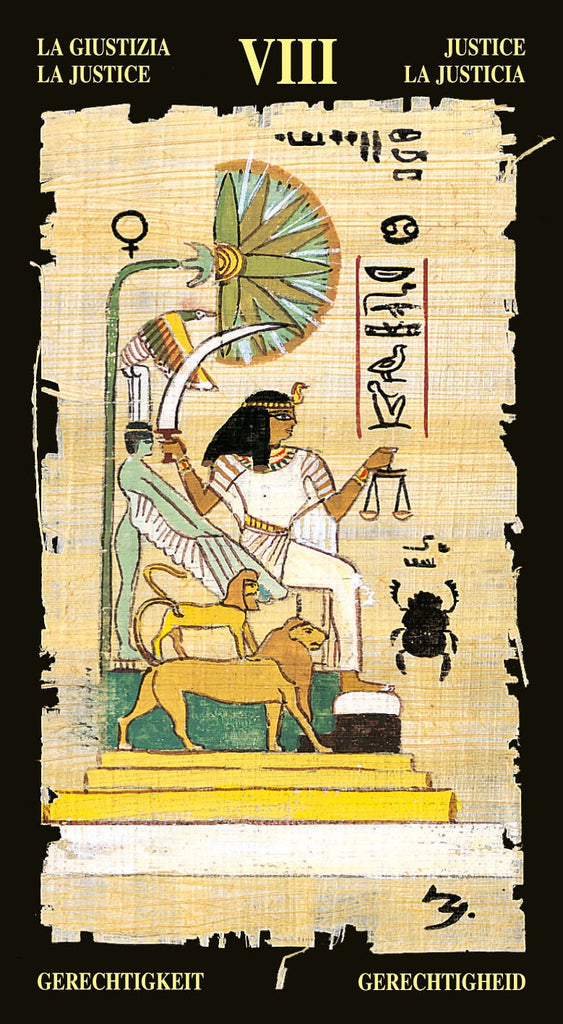 Egyptian Tarot by Silvana Alasia