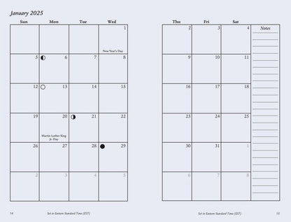 Llewellyn's 2025 Moon Sign Datebook