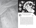 A book or booklet page with a grayscale mountain illustration on the left, black-and-white tarot card illustrations and text on the right, including the title 'Personal Tarot Formulas'.