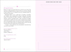 A printed informational page titled 'Intentions for the Year' with pink headings and body text on a white page, explaining retrograde phases and listing dates for Mercury and Venus.