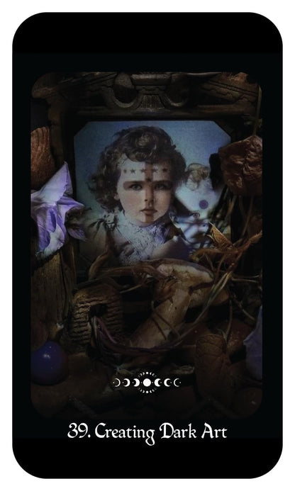 A Gothic Witch's Oracle card #3