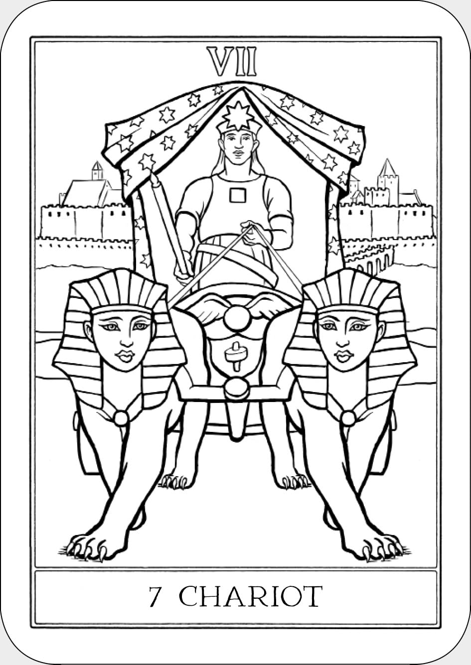 Color Your Own Tarot Book & Card Deck