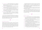 A page of printed text with headings such as 'Mean in Septimber,' 'Mean in October,' 'Mean in November,' 'Mean in December,' 'Interplanetary aspects,' and 'Planetary aspects,' plus small circular diagrams and icons. The page is mostly white with black text and a few pale pink decorative elements.