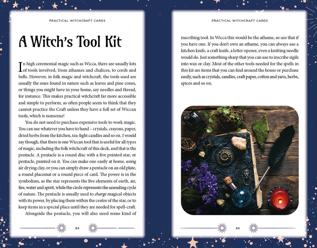 Practical Witchcraft Book & Card Deck