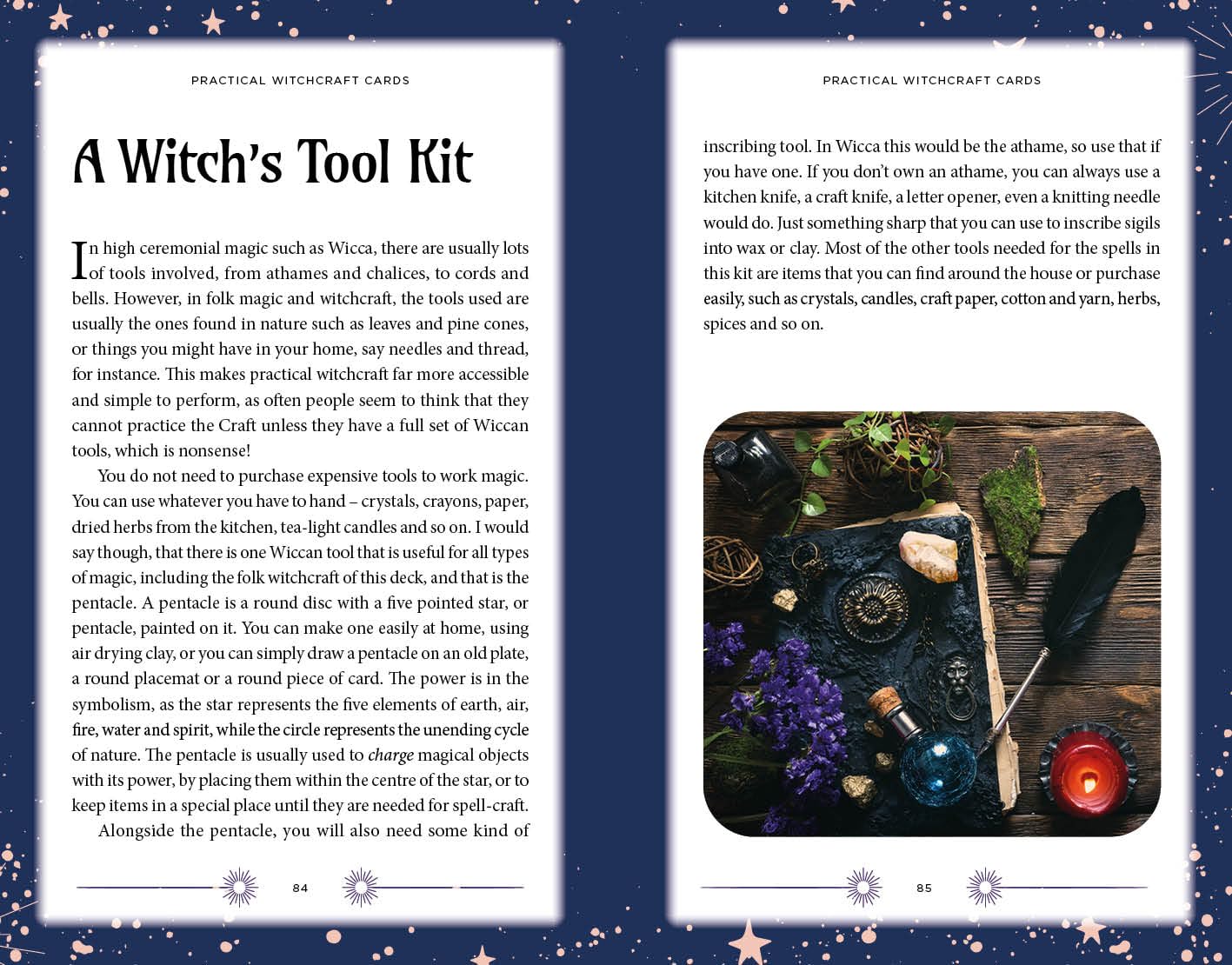 Practical Witchcraft Book & Card Deck