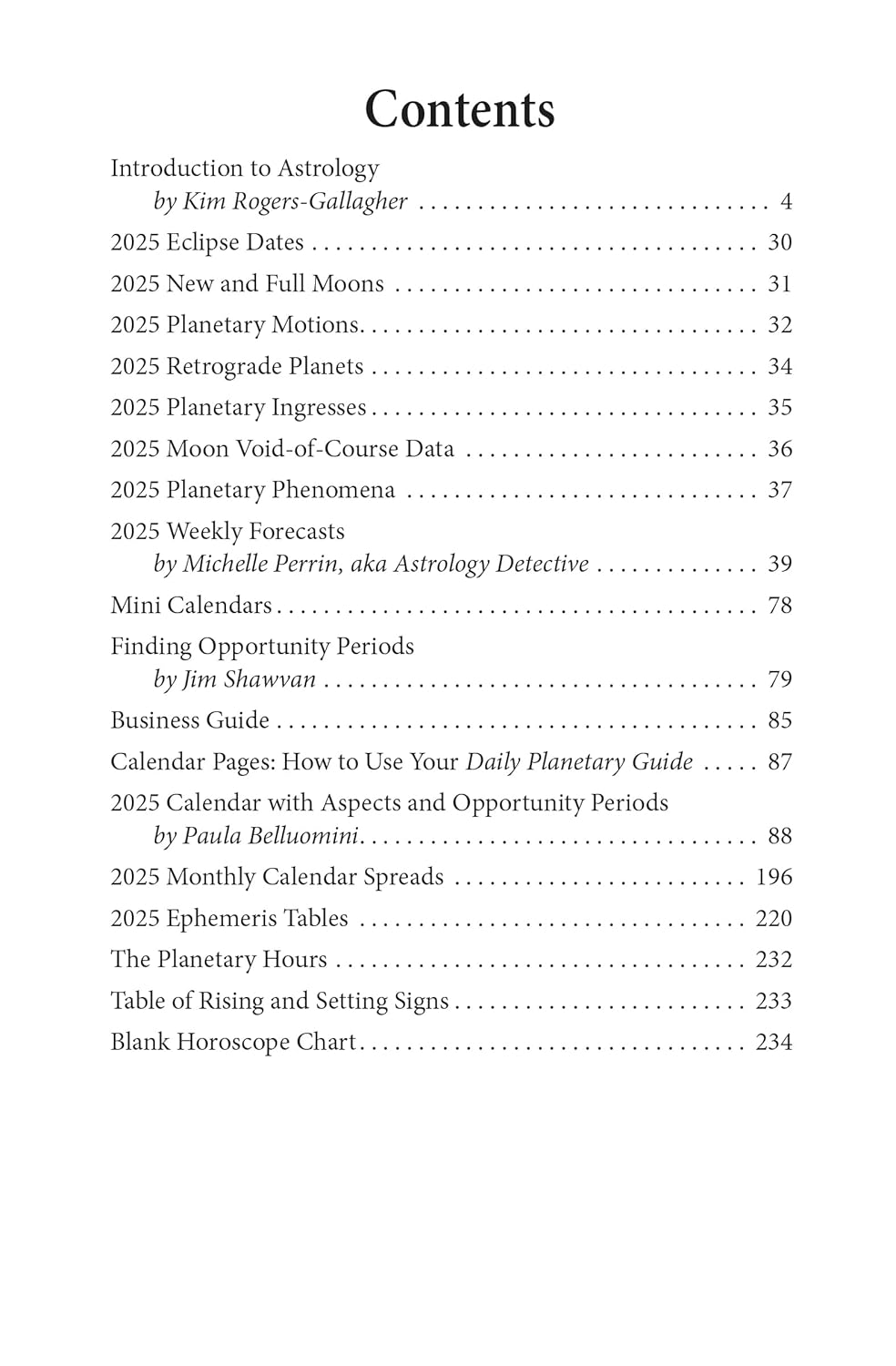 Llewellyn's 2025 Daily Planetary Guide