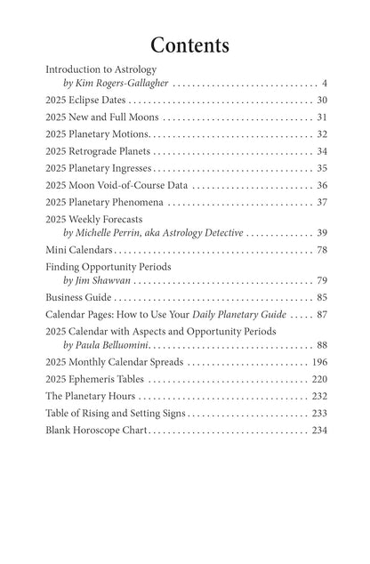 Llewellyn's 2025 Daily Planetary Guide