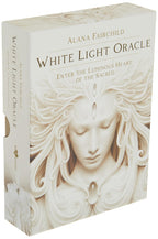 White Light Oracle book by Alana Fairchild with a decorative cover design.
