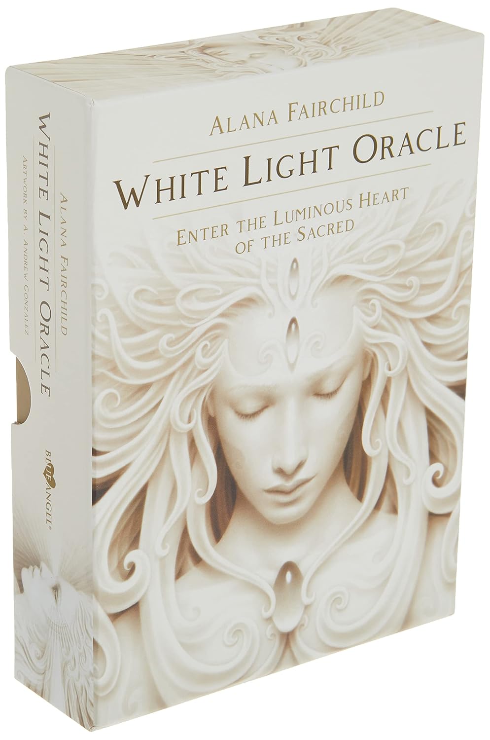 White Light Oracle book by Alana Fairchild with a decorative cover design.