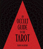 Book cover of 'An Occult Guide to the Tarot' with a red triangle on a black background