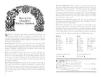 Page from a book or notebook titled 'How to Use Llewellyn's Witches' Datebook' with astrological and calendar information.
