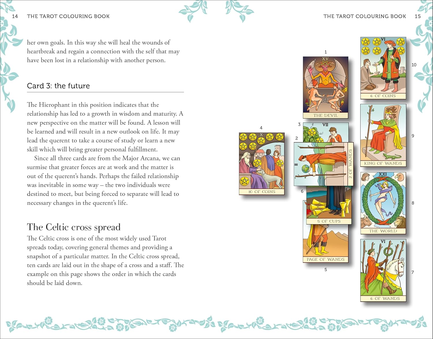 Color Your Own Tarot Book & Card Deck