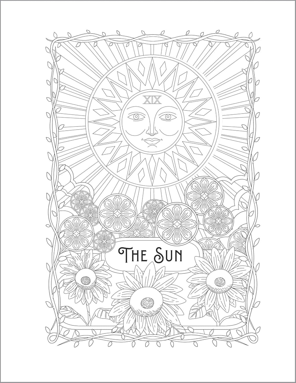 Witchcraft Coloring Book for Adults