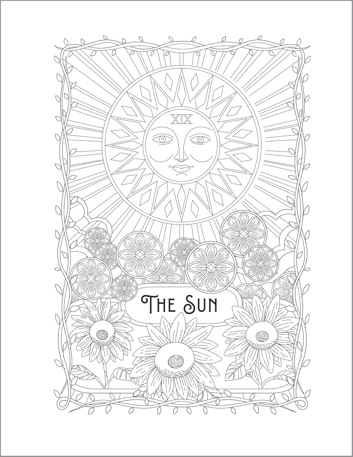 Witchcraft Coloring Book for Adults