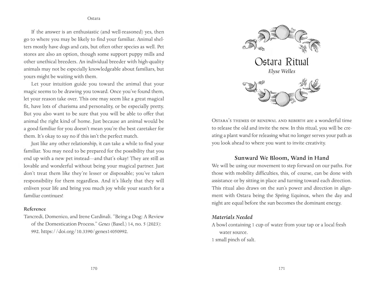 A printed page spread with dense black text on white paper and a decorative circular emblem near the top center.