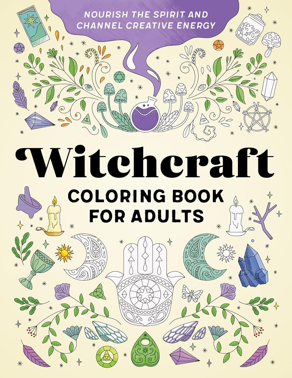 Witchcraft Coloring Book for Adults