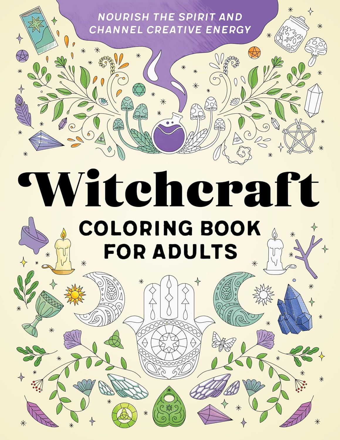 Witchcraft Coloring Book for Adults