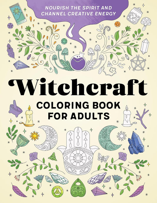 Witchcraft Coloring Book for Adults