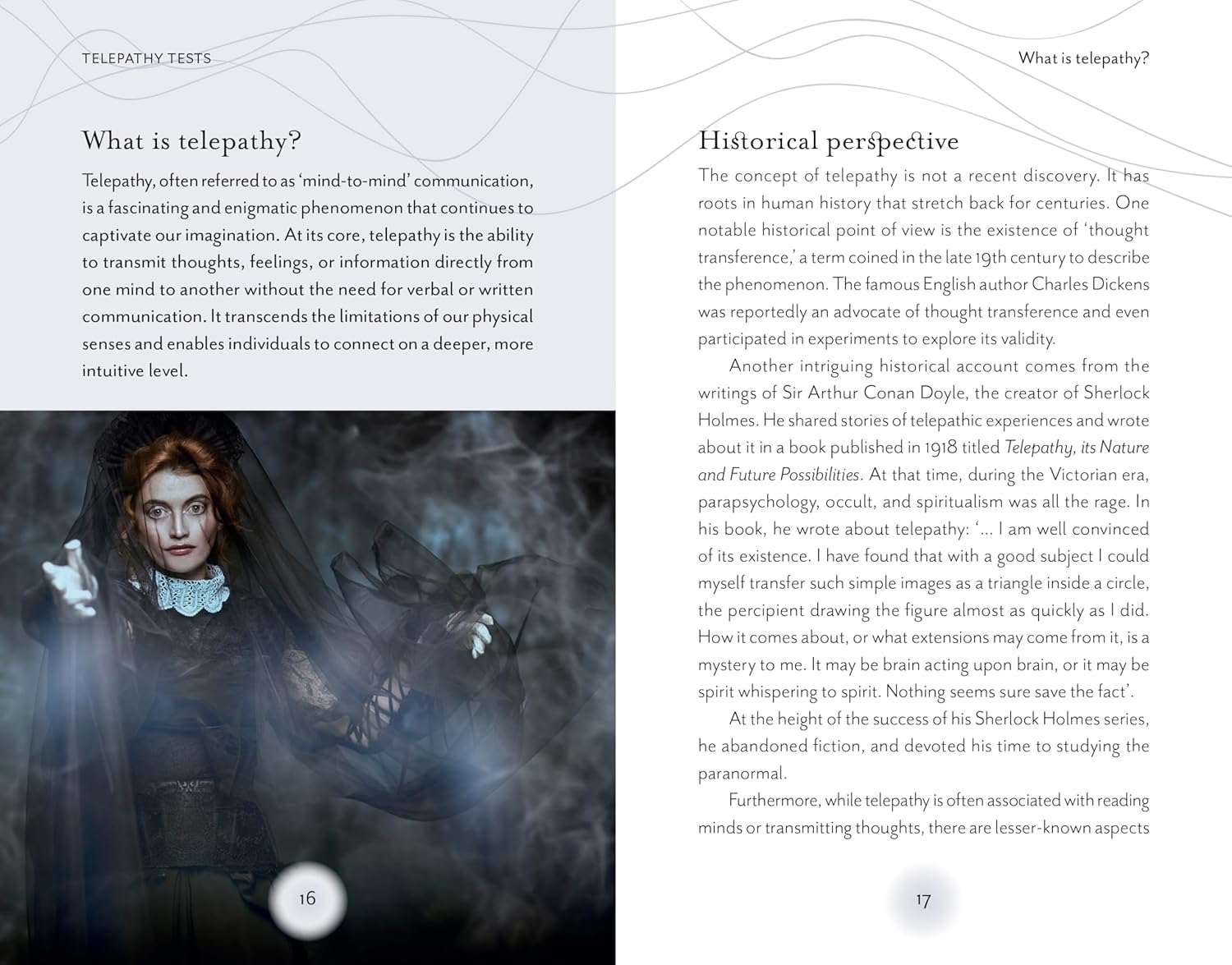 Telepathy Tests Book & Card Deck