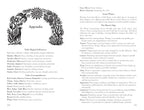 Appendix page with astrological symbols and text on a white background