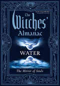 Cover of 'The Witches' Almanac' focusing on 'Water' with a mystical design.
