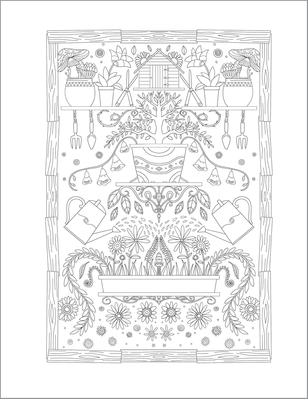 Witchcraft Coloring Book for Adults
