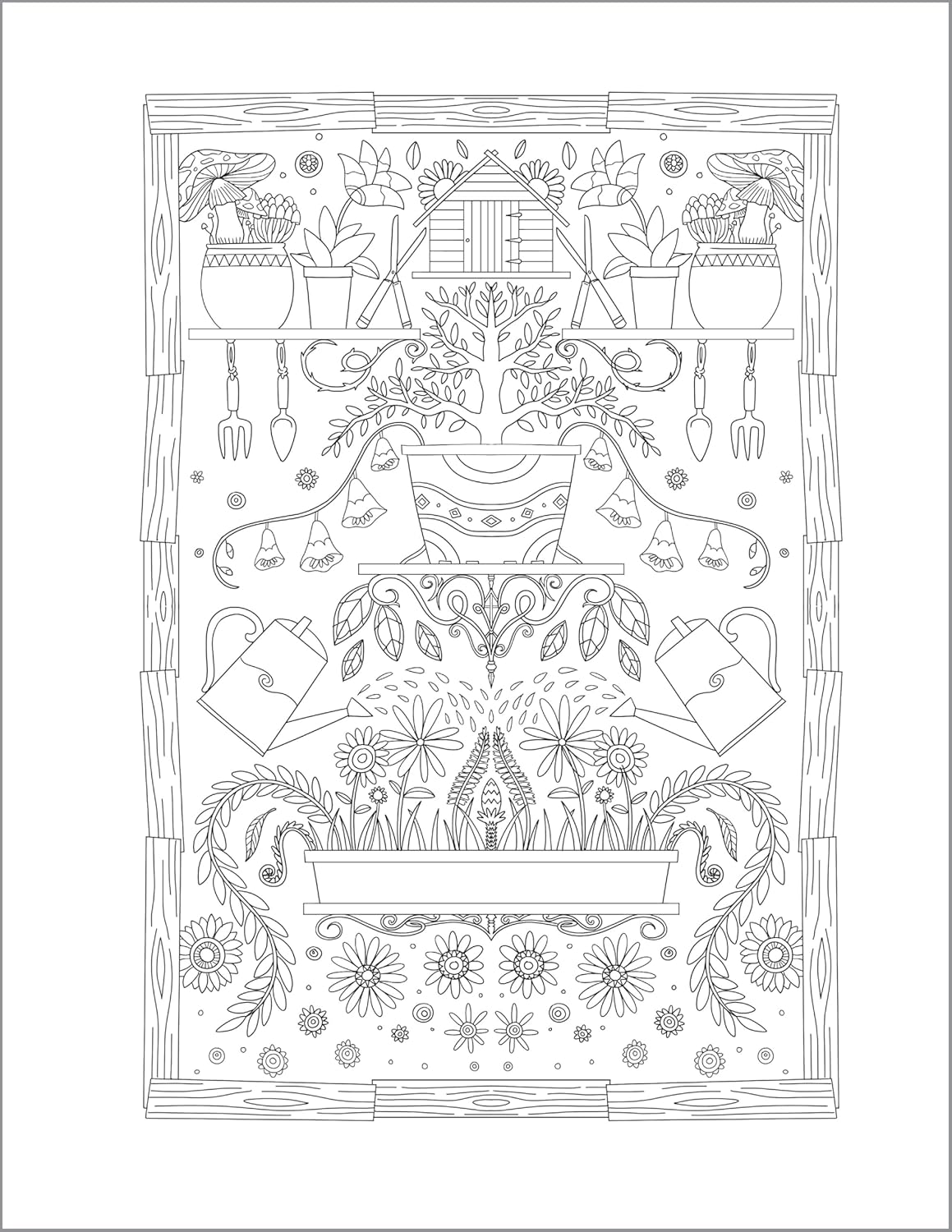 Witchcraft Coloring Book for Adults