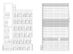 Grid layout with rows and columns on a white background