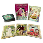 Flower Folklore Oracle card set with packaging on a white background