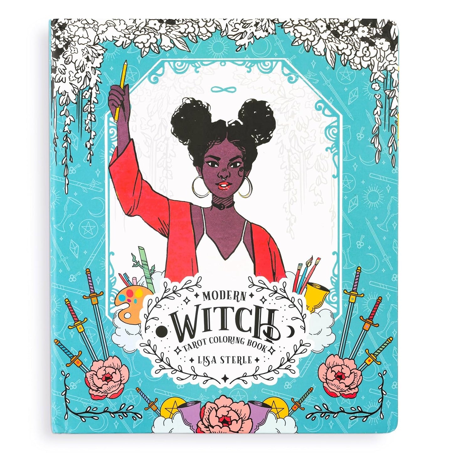 Modern Witch Tarot Coloring Book