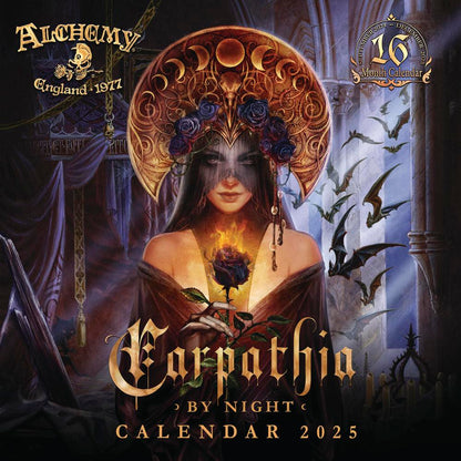 Alchemy 1977 Gothic 2025 Calendar