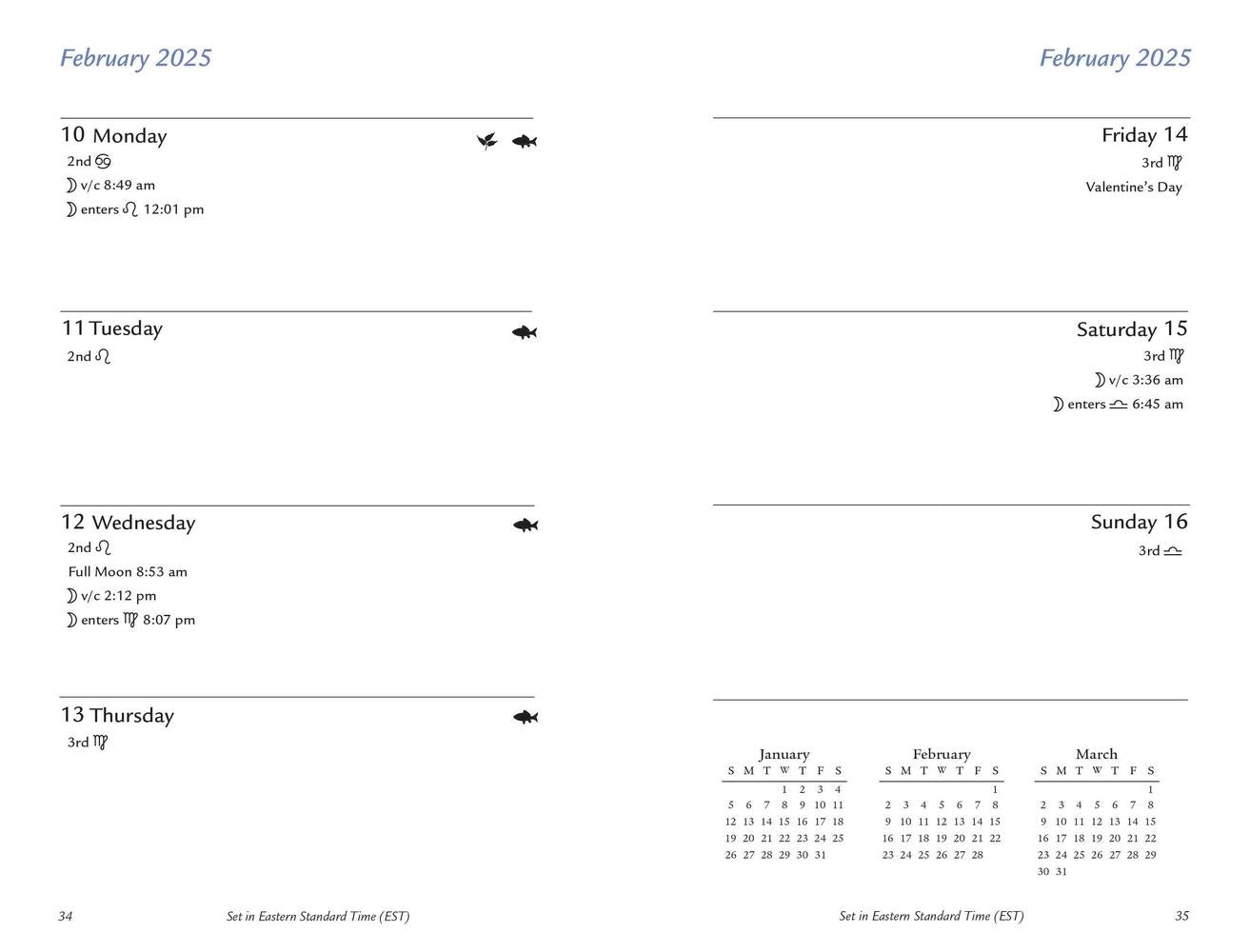 Llewellyn's 2025 Moon Sign Datebook