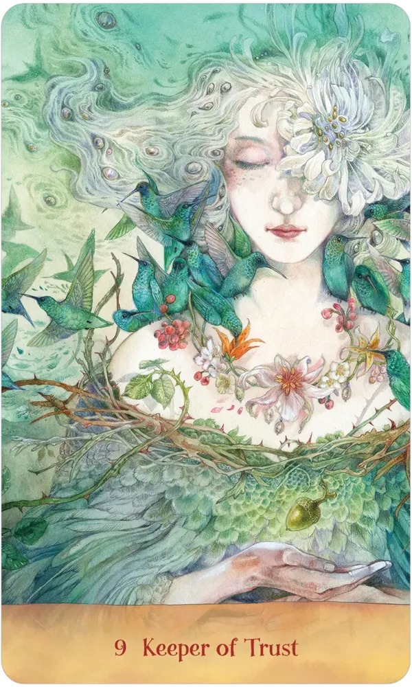Tree Keepers Oracle Cards by Sullins & Law    