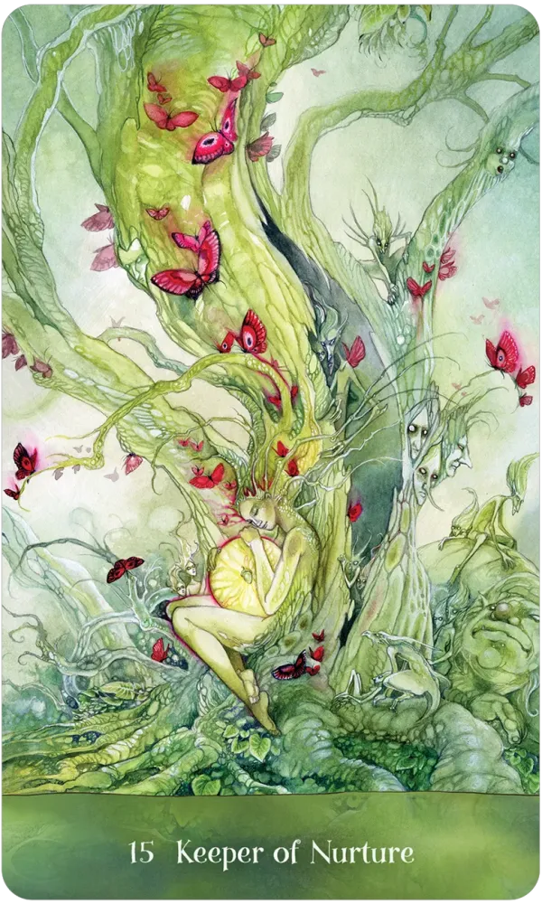 Tree Keepers Oracle Cards by Sullins & Law    