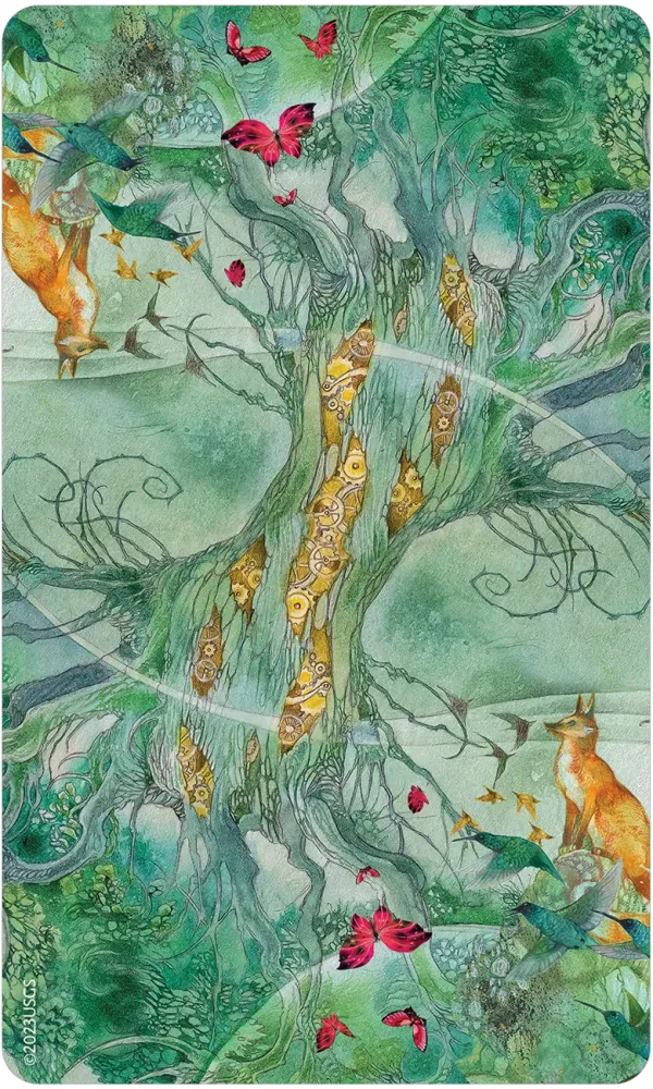 Tree Keepers Oracle Cards by Sullins & Law    