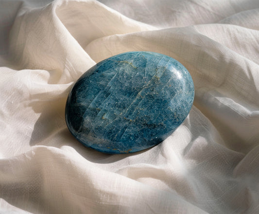 Apatite Palm Stone