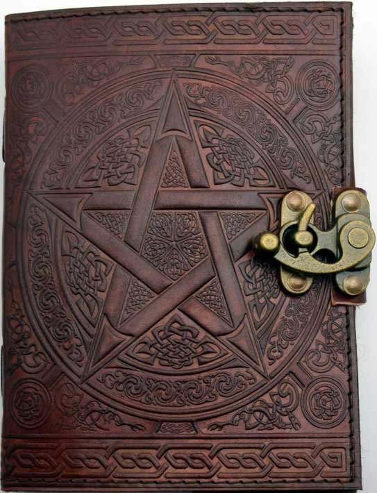 Brown Pentagram Leather Journal
