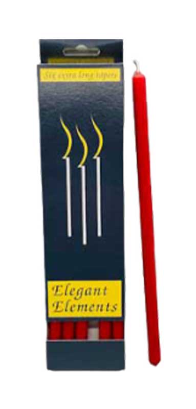 Red Elegant Element Candles