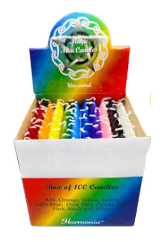 Box of 100 Harmonia Assorted Chime Candles