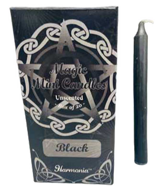 Black Harmonia Magic Mini Candles 