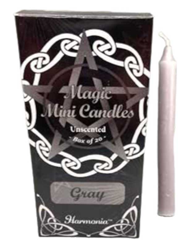 Gray Harmonia Magic Mini Candles