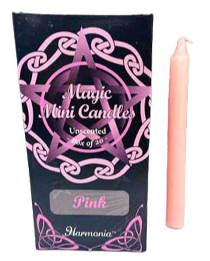 Pink Harmonia Magic Mini Candles